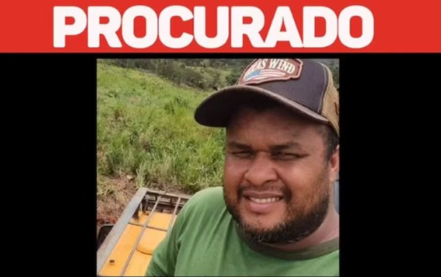 Vladimir Nascimento Silva é procurado por envolvimento com o crime organizado — Foto: Reprodução