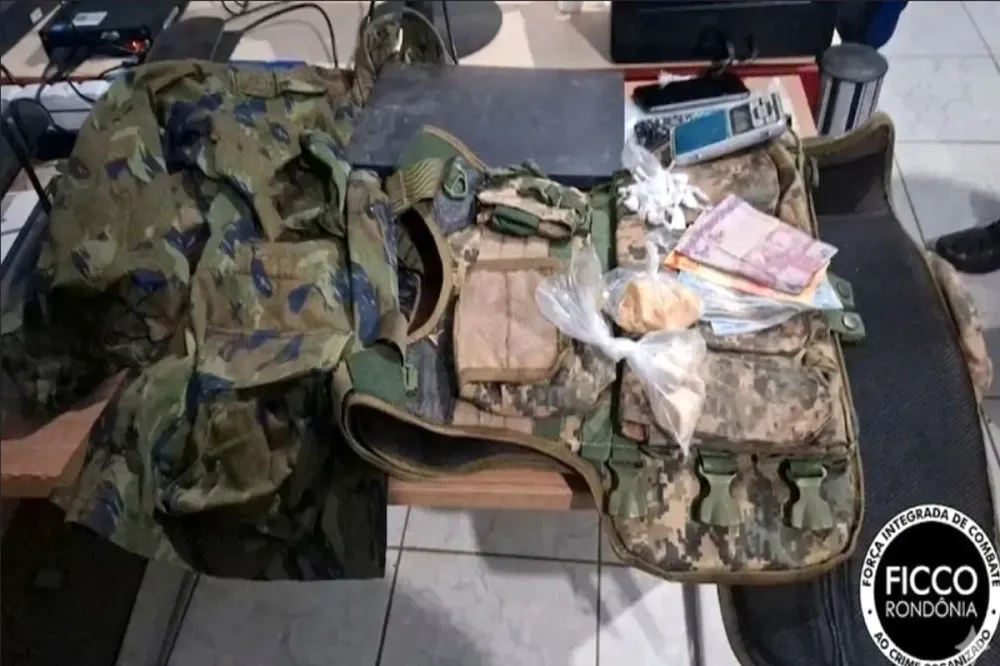 FICCO/RO desarticula ponto de tráfico e apreende colete balístico em Porto Velho
