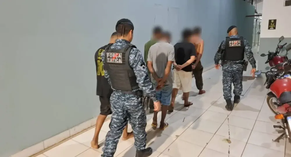 Operação fecha ponto de tráfico e prende três em Porto Velho