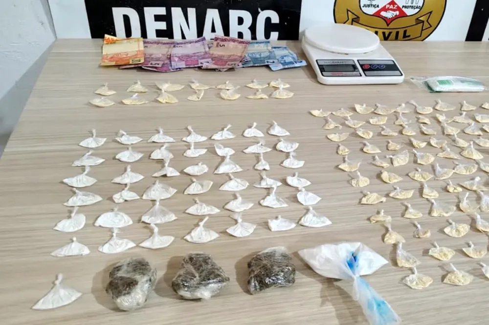 Operação Desarme prende três suspeitos por tráfico em Porto Velho