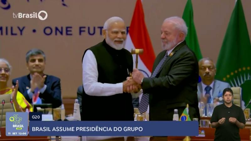Brasil assume a presidência do G20